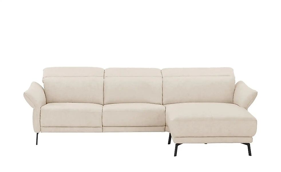 Wohnwert Ecksofa Leder Bellana ¦ beige ¦ Maße (cm): B: 285 H: 101 T: 161 Po günstig online kaufen