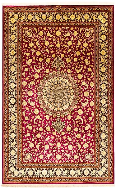 morgenland Orientteppich »Perser - Ghom - 300 x 200 cm - rot«, rechteckig günstig online kaufen