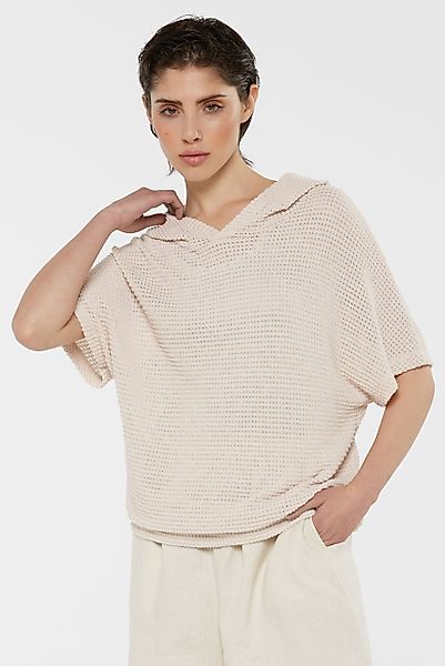 SENSES.THE LABEL Kapuzenpullover mit überschnittenen Schultern günstig online kaufen
