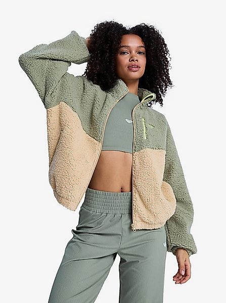Roxy Plüschjacke BOUNDLESHORT SLEEVE SPIRIT CB ZIPPERED (1-St) günstig online kaufen