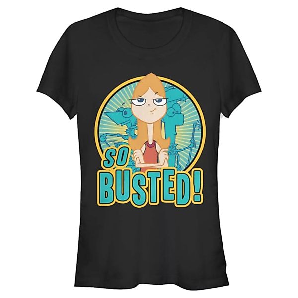 Disney Classics - Phineas und Ferb - Gruppe So Busted - Frauen T-Shirt günstig online kaufen