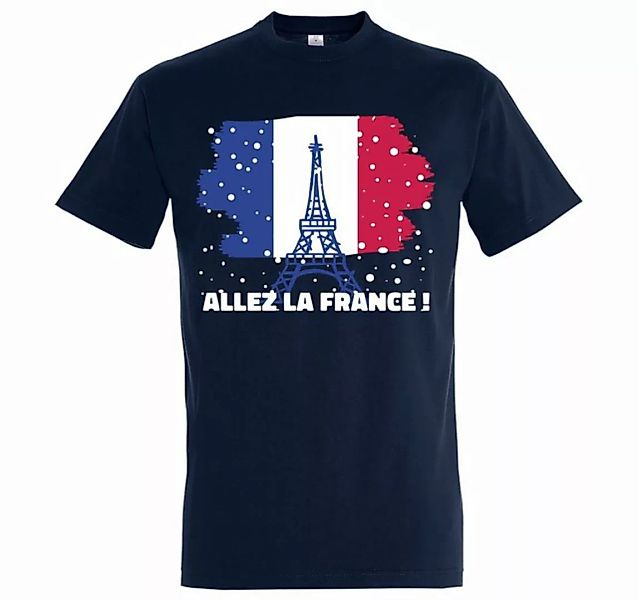 Youth Designz T-Shirt Allez La France Herren Shirt mit trendigem Frontprint günstig online kaufen