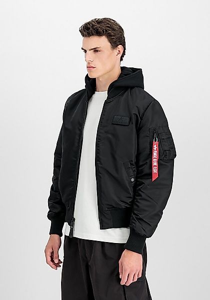 Alpha Industries Bomberjacke MA-1 ZH Back Print Kunstfaser, slim fit günstig online kaufen