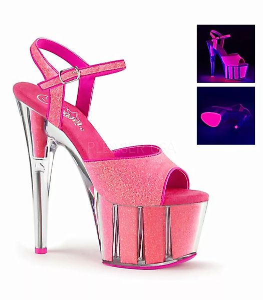 Plateau High Heels ADORE-709G - Neon Pink (Schuhgröße: EUR 38) günstig online kaufen