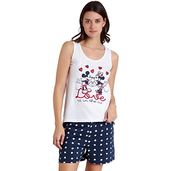 Admas  Pyjamas/ Nachthemden Pyjama Shorts Tank Top Love Is In The Air Disne günstig online kaufen