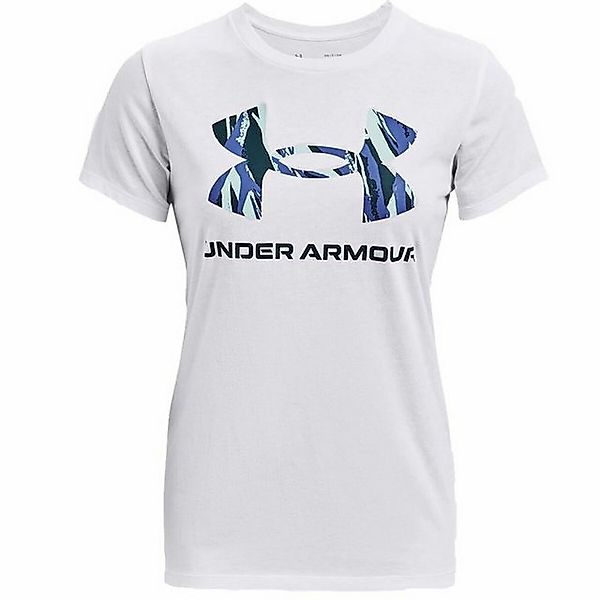 Under Armour® T-Shirt Damen Kurzarm-T-Shirt Under Armour Graphic Weiß günstig online kaufen