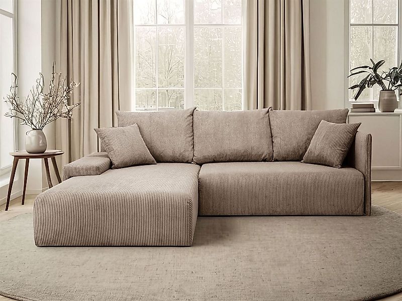 Lookway Ecksofa LAVIO in L-Form mit Schlaffunktion und Bettkasten, 246x188x günstig online kaufen