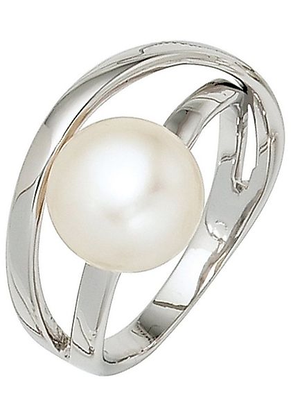 JOBO Perlenring, 925 Silber mit einer Süßwasser-Zuchtperle günstig online kaufen