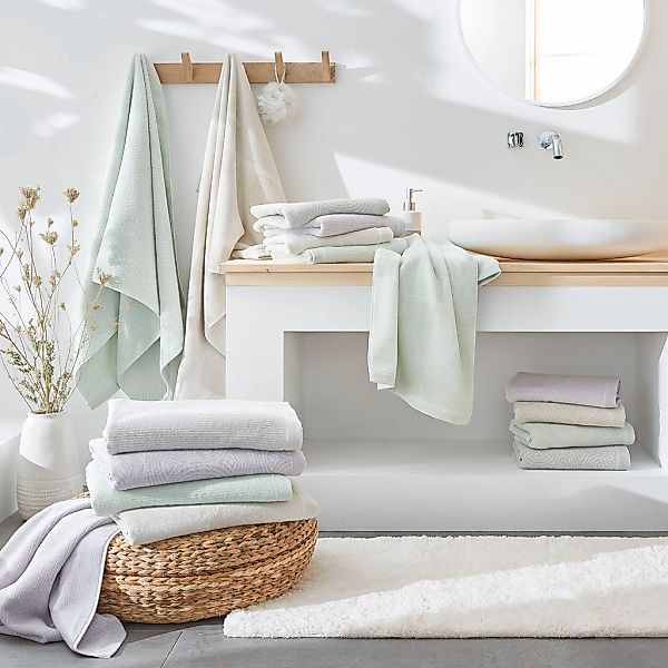 Dyckhoff Handtuch Set »Landscape« Set 6 Stk. Walkfrottier 4 Handtücher (50x günstig online kaufen