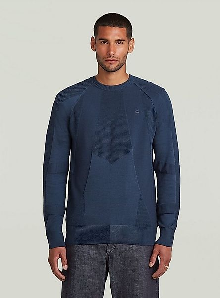 G-STAR Longpullover 3D Biker Ribbed Pullover günstig online kaufen