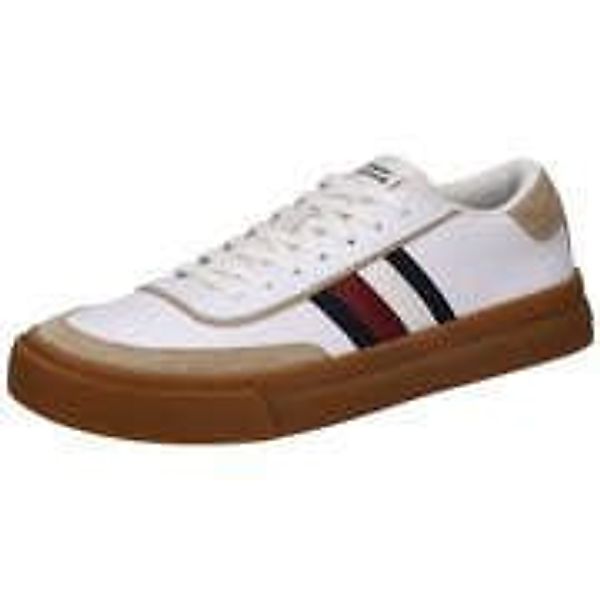 Tommy Hilfiger TH Cupset 1A2 Lth Mix Herren weiß|weiß günstig online kaufen