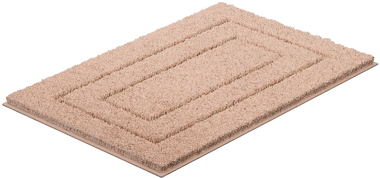 my home Badematte »Eliane« Höhe 20 mm rutschhemmend beschichtet strapazierf günstig online kaufen