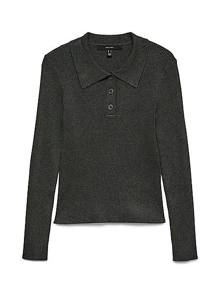 Vero Moda Polokragenpullover "VMSILJERIB LS POLONECK PULLOVER NOOS" günstig online kaufen
