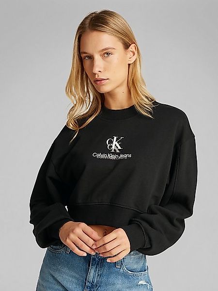 Calvin Klein Jeans Sweatshirt SHADOW GRAPHIC CREWNECK mit Logo günstig online kaufen