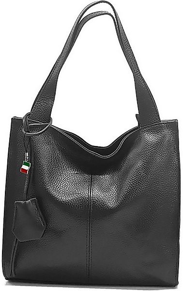 FLORENCE Shopper Florence Echtleder Hobo Bag Damen (Schultertasche, Shopper günstig online kaufen