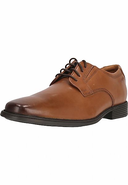 Clarks Schnürschuh "Tilden", mit besonders bequemem Fußbett günstig online kaufen