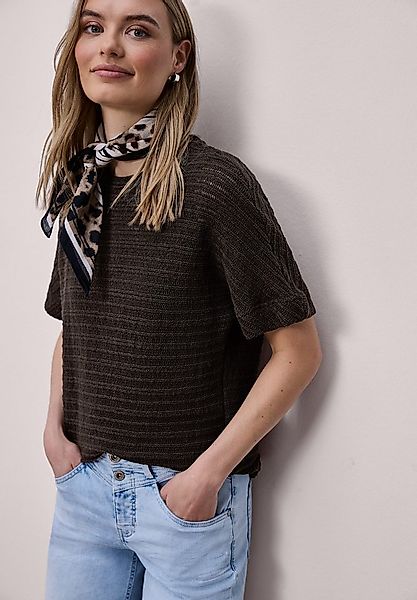 STREET ONE T-Shirt im soften Baumwoll-Mix günstig online kaufen