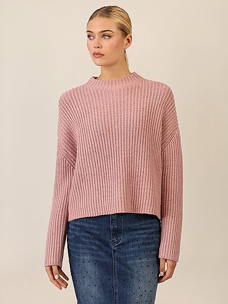 Apart Stehkragenpullover mit Strukturmuster günstig online kaufen