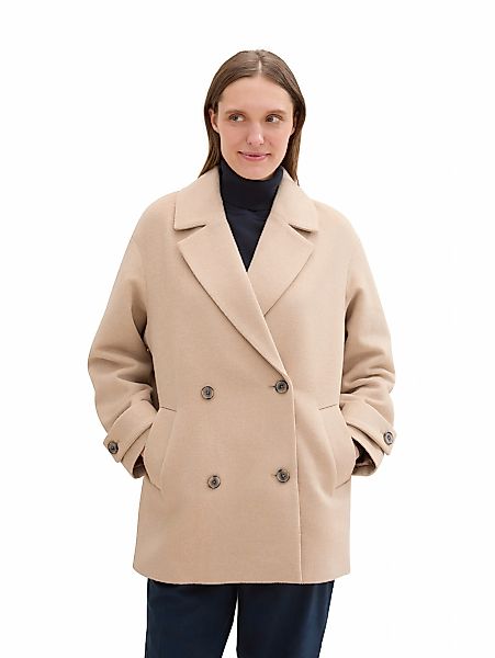 TOM TAILOR Cabanjacke mit Wolle und günstig online kaufen