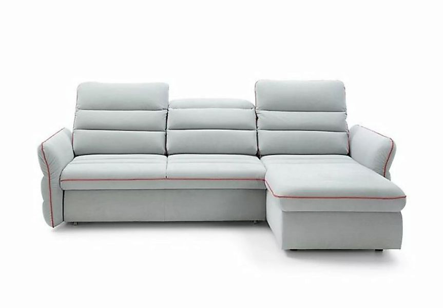 JVmoebel Ecksofa, Design Ecksofa Couch Wohnlandschaft Textil Polster Sofas günstig online kaufen