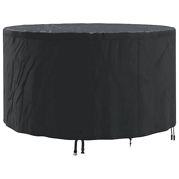 vidaXL Gartenmöbelabdeckung Schwarz 157 x 157 x 85 cm 600D-Gewebe 4106004 günstig online kaufen