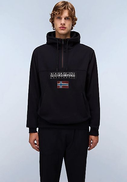 Napapijri Kapuzensweatshirt "BURGEE", Regular fit mit Kapuze günstig online kaufen