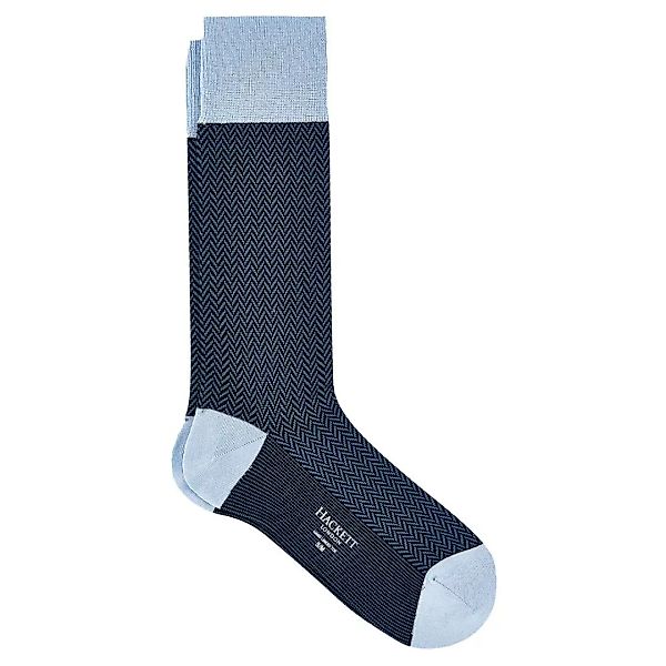 Hackett Herringbone Socken S-M Navy günstig online kaufen