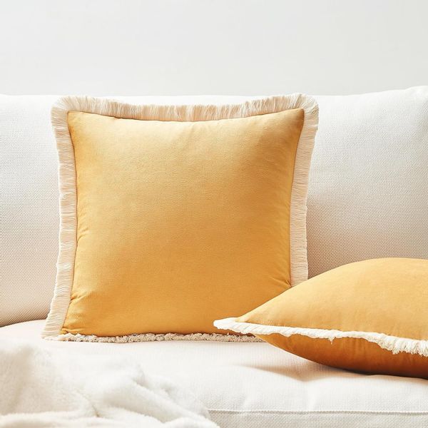 BYSURE Kissenbezüge, (2 Stück), Quasten Kissenbezug günstig online kaufen