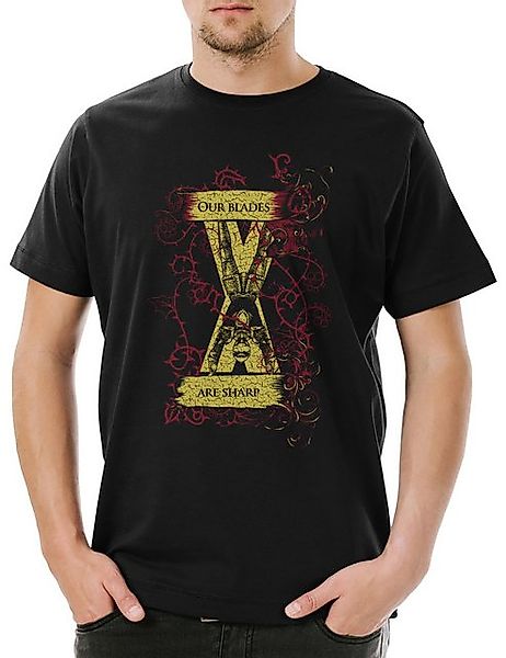 Urban Backwoods Print-Shirt Urban Backwoods Our Blades Are Sharp Herren T-S günstig online kaufen