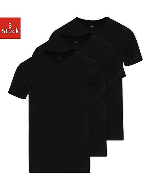 SNOCKS Unterziehshirt Rundhals T-Shirt Unterhemden Herren (2 Stück, 2-St) a günstig online kaufen