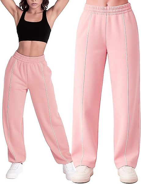 Smilodox Jogginghose Damen Siara, Bequeme Freizeithose mit Seitentaschen Tr günstig online kaufen