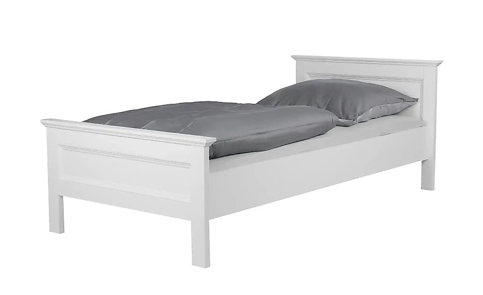 Bettgestell  Laurito ¦ weiß ¦ Maße (cm): B: 97 H: 80 T: 209.0 Betten > Einz günstig online kaufen