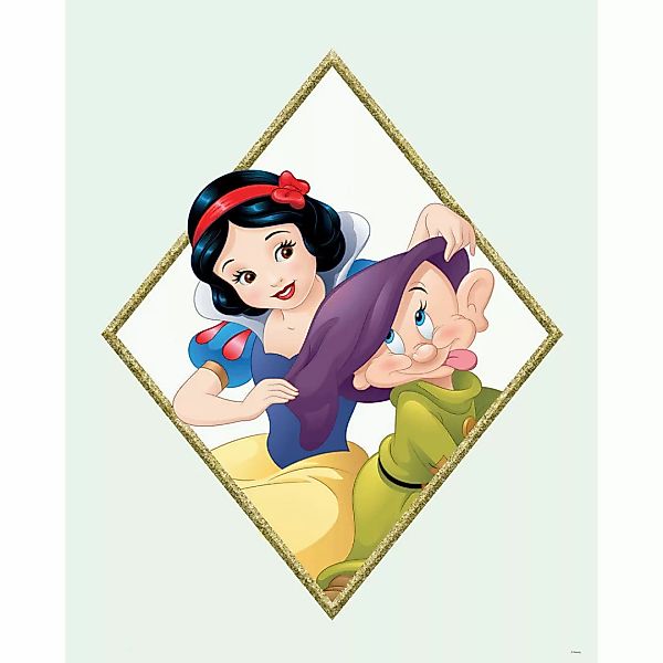 Komar Poster Snow White & Dopey Disney B/L: ca. 40x50 cm günstig online kaufen