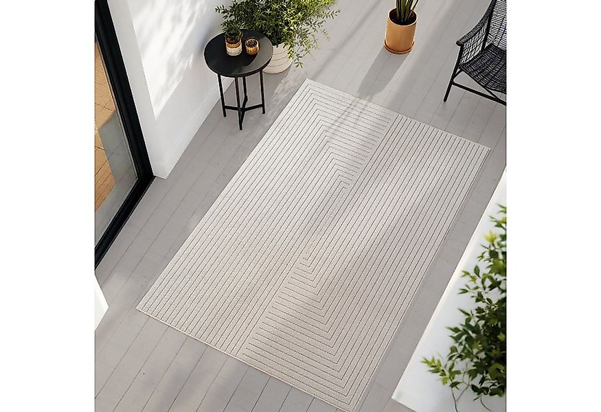 Teppium Teppich Skandinavischer 3D-Teppich, Rechteckig, Höhe: 5 mm, Indoor günstig online kaufen