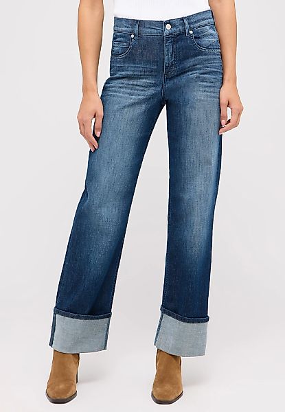 ANGELS Straight-Jeans "LARA TU", mit umgeschlagenem Bein günstig online kaufen