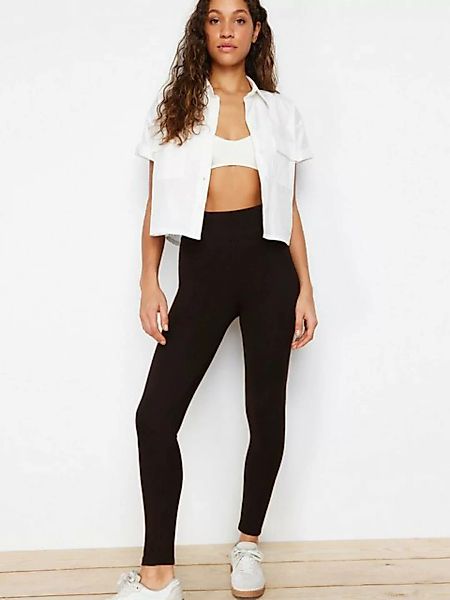 Trendyol Leggings (1-tlg) Plain/ohne Details günstig online kaufen