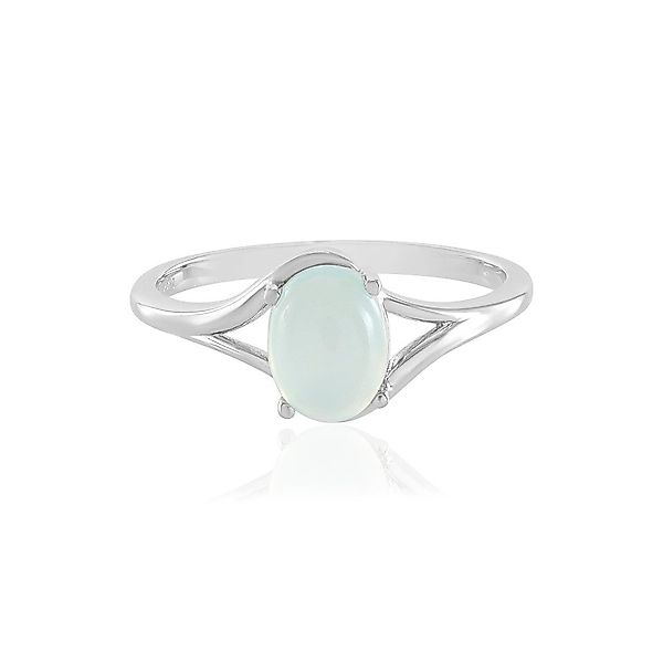 Cavill Silberring Indischer Aqua-Chalcedon 1,89ct Plat. günstig online kaufen