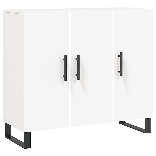 vidaXL Sideboard Sideboard Weiß 90x34x80 cm günstig online kaufen