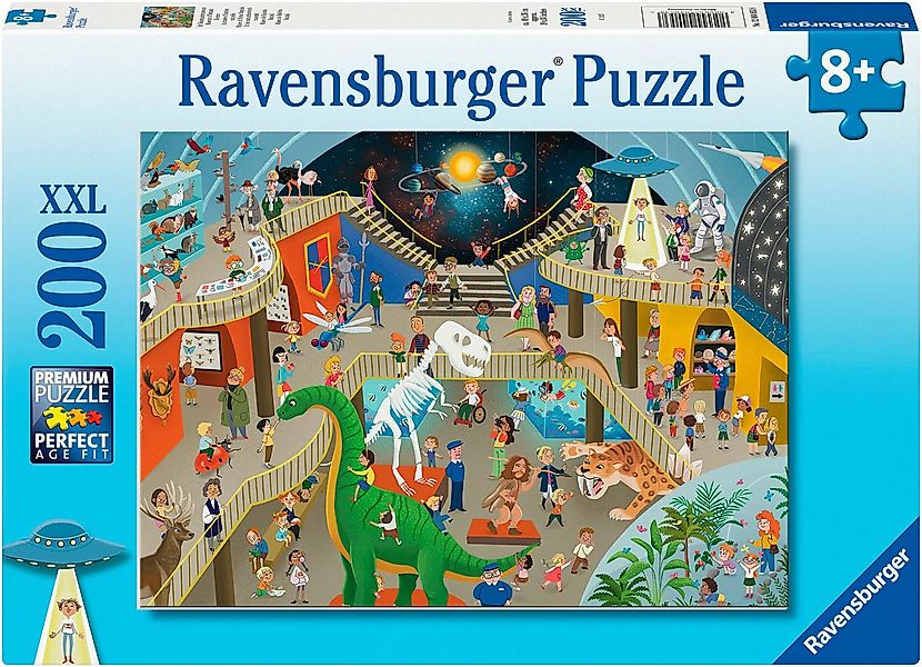 Ravensburger Puzzle Im Naturkundemuseum, 200 Puzzleteile, Made in Germany günstig online kaufen