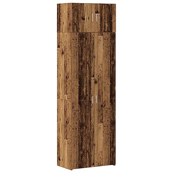 vidaXL Sideboard Wand Schrank Altes Holz günstig online kaufen
