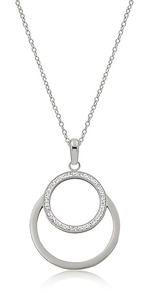 LUISIA® Kette mit Anhänger "Doppelring mit günstig online kaufen