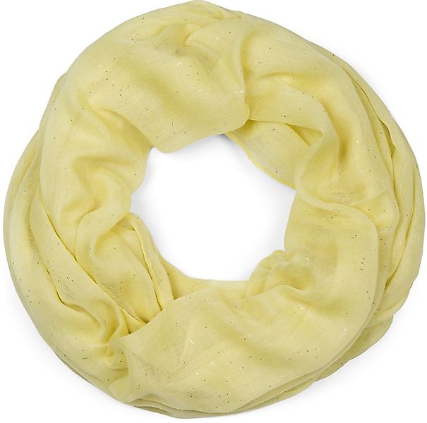 styleBREAKER Loop Loop mit Glitzer unifarben, günstig online kaufen