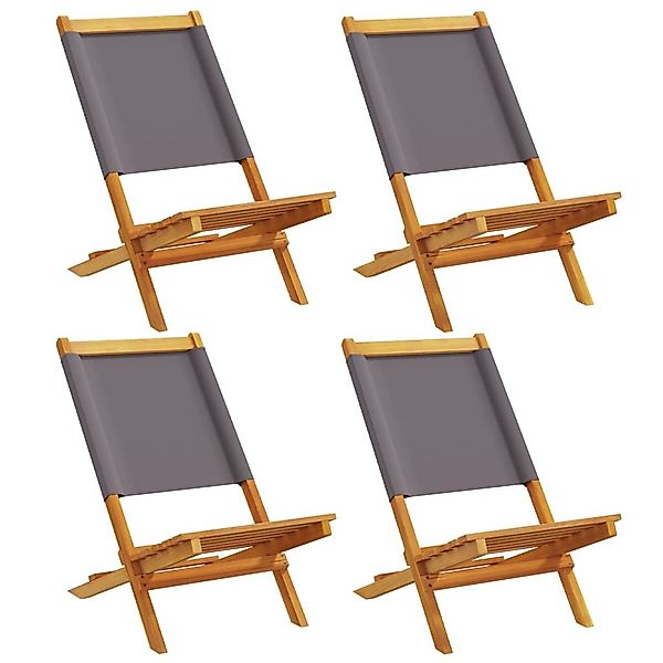 vidaXL Gartenstuhl Gartenstühle 4 Stk. Klappbar günstig online kaufen