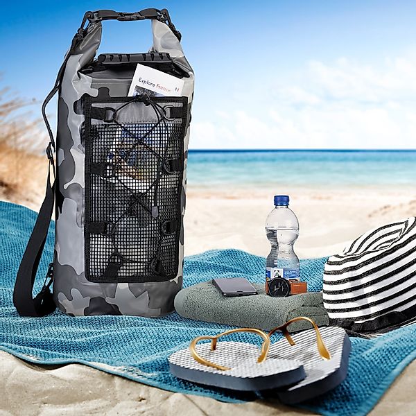relaxdays Packsack Dry Bag Rucksack 25 günstig online kaufen