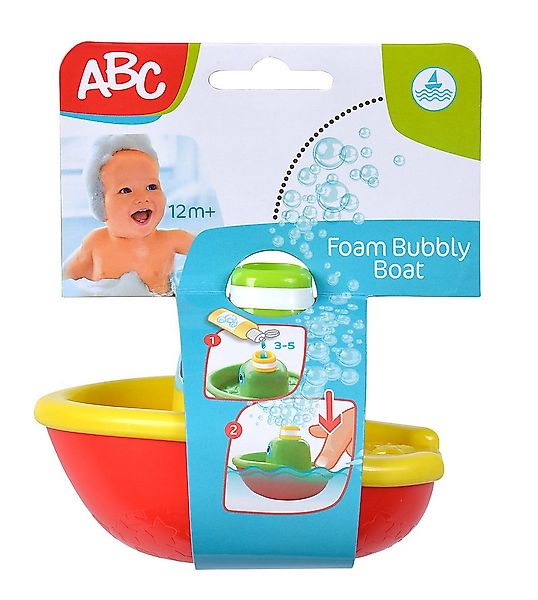 Simba Dickie Badespielzeug Badespielzeug ABC Schaumblasenboot 11cm günstig online kaufen