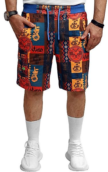 RMK Shorts Herren Short Sweatshorts kurze Hose Sommer Maya Bermuda bedruckt günstig online kaufen