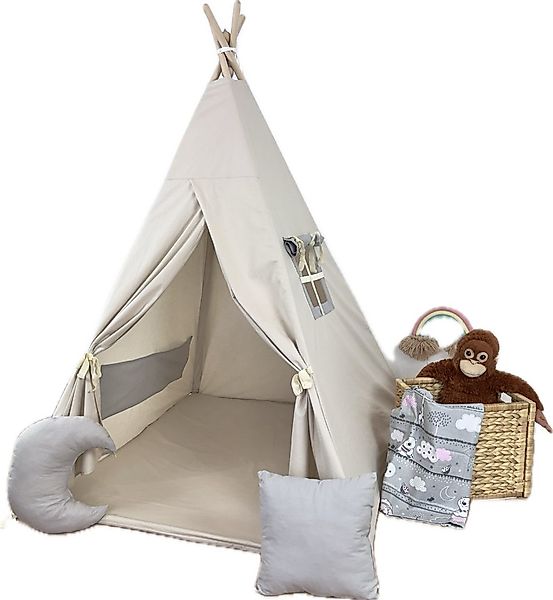 Pamek Tipi-Zelt Tipi-Zelt Spielzelt Kinderzelt für Kinderzimmer Babyzelt Vi günstig online kaufen