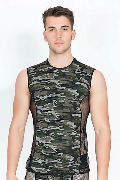 LOOK ME Shirttop LOOK ME - camouflage V-Shirt Military 58-77 - (L,M,S,XL) günstig online kaufen