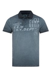 CAMP DAVID Poloshirt mit Seitenschlitze günstig online kaufen