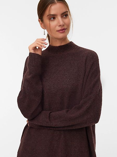 Vero Moda Strickpullover "VMPLAZA LS HIGHNECK LONG PULLOVER GA BOO" günstig online kaufen